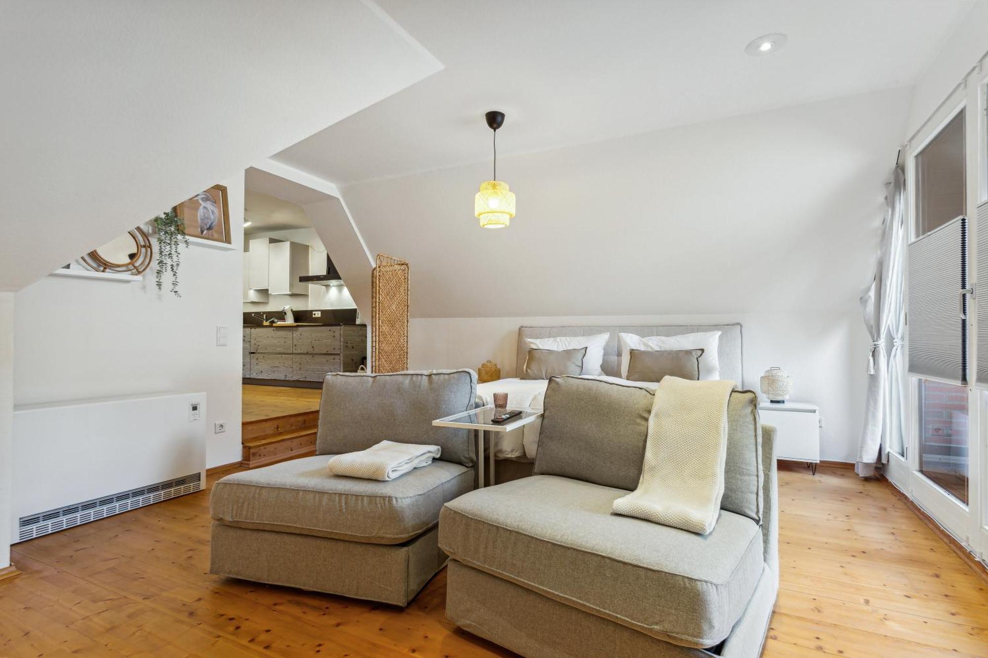 Gemuetliche Fachwerkwohnung Zentrum Luedinghausen 外观 照片